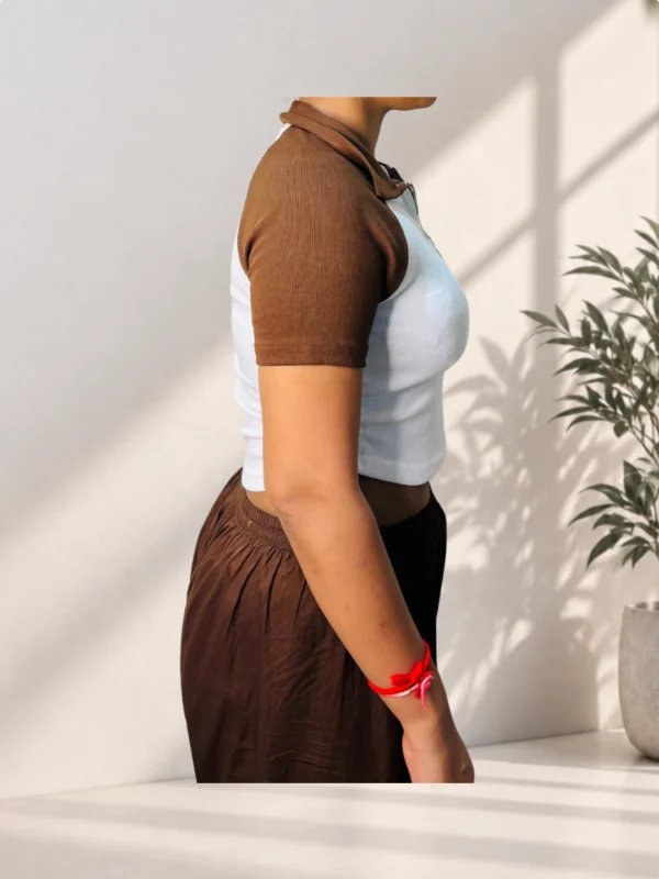 Brown Polo T-Shirt - Image 4