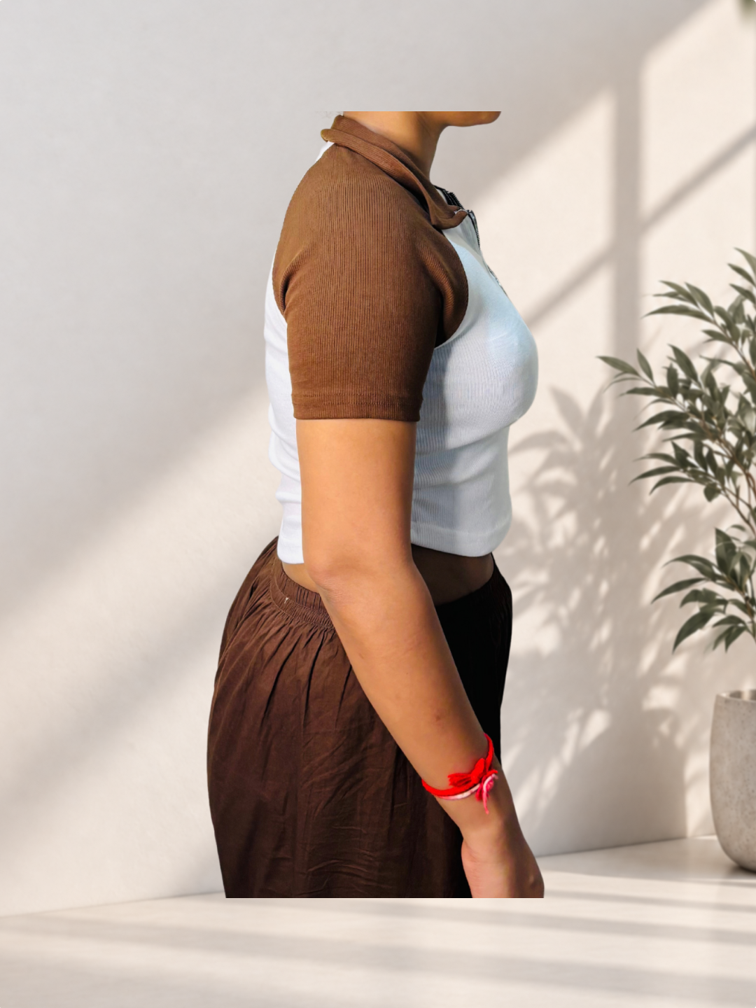 Brown Polo T-Shirt - Image 4