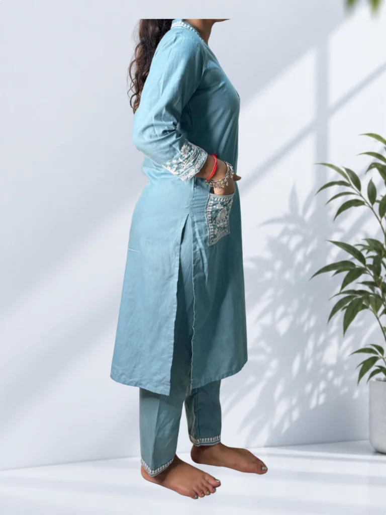 Sky Blue Suit