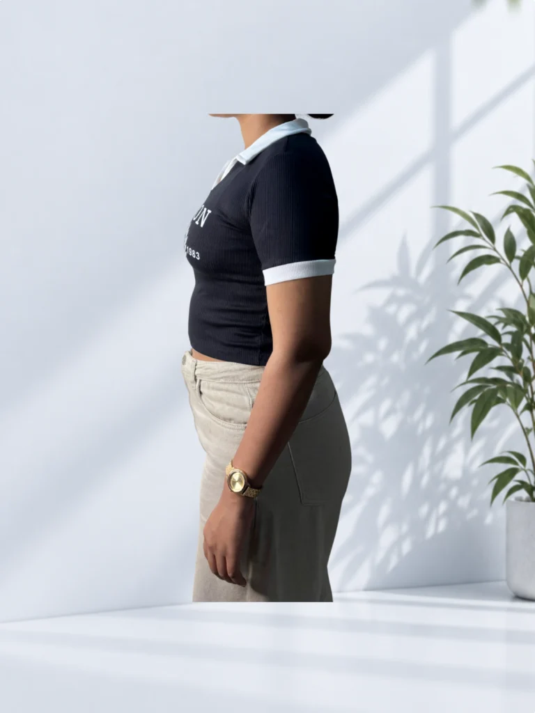 Black Polo T-Shirt 1