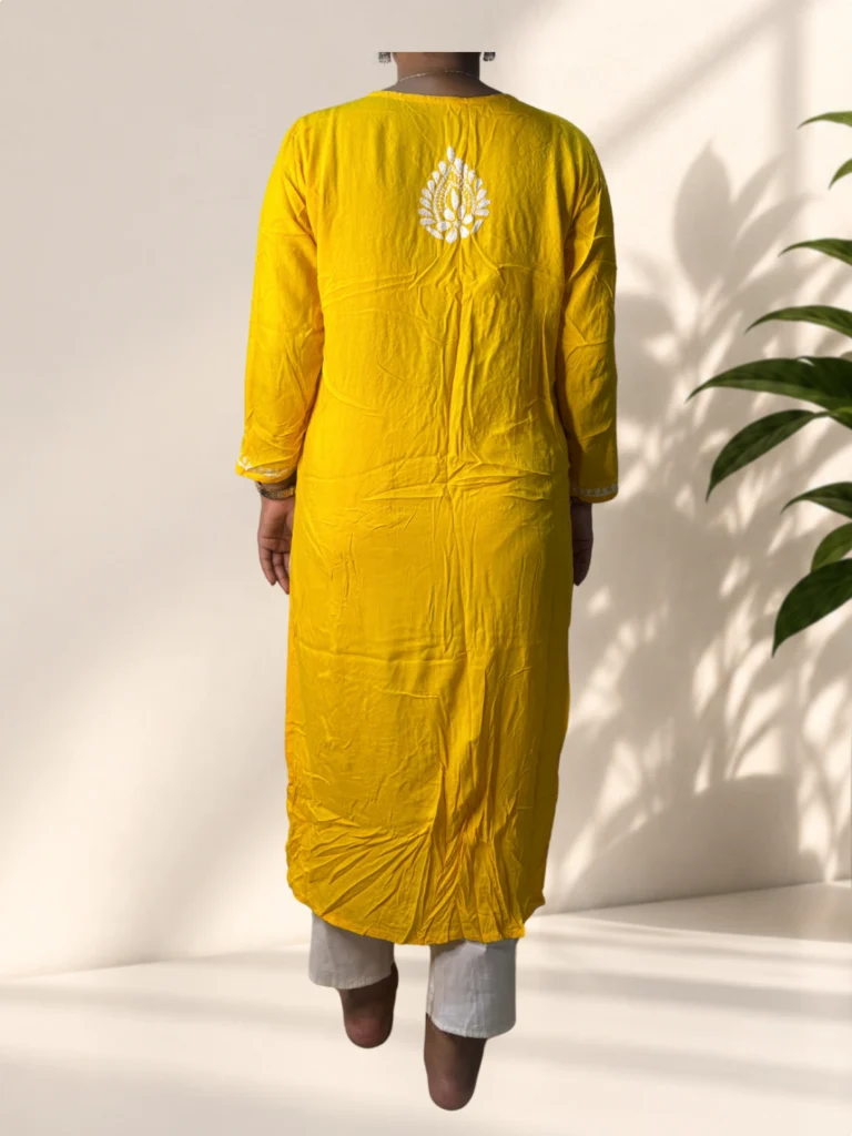 Yellow Printed Suit