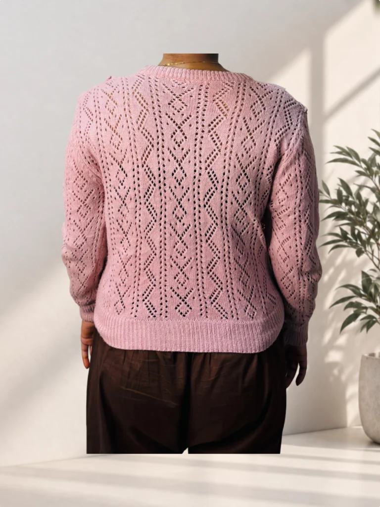 Pink Knit Top
