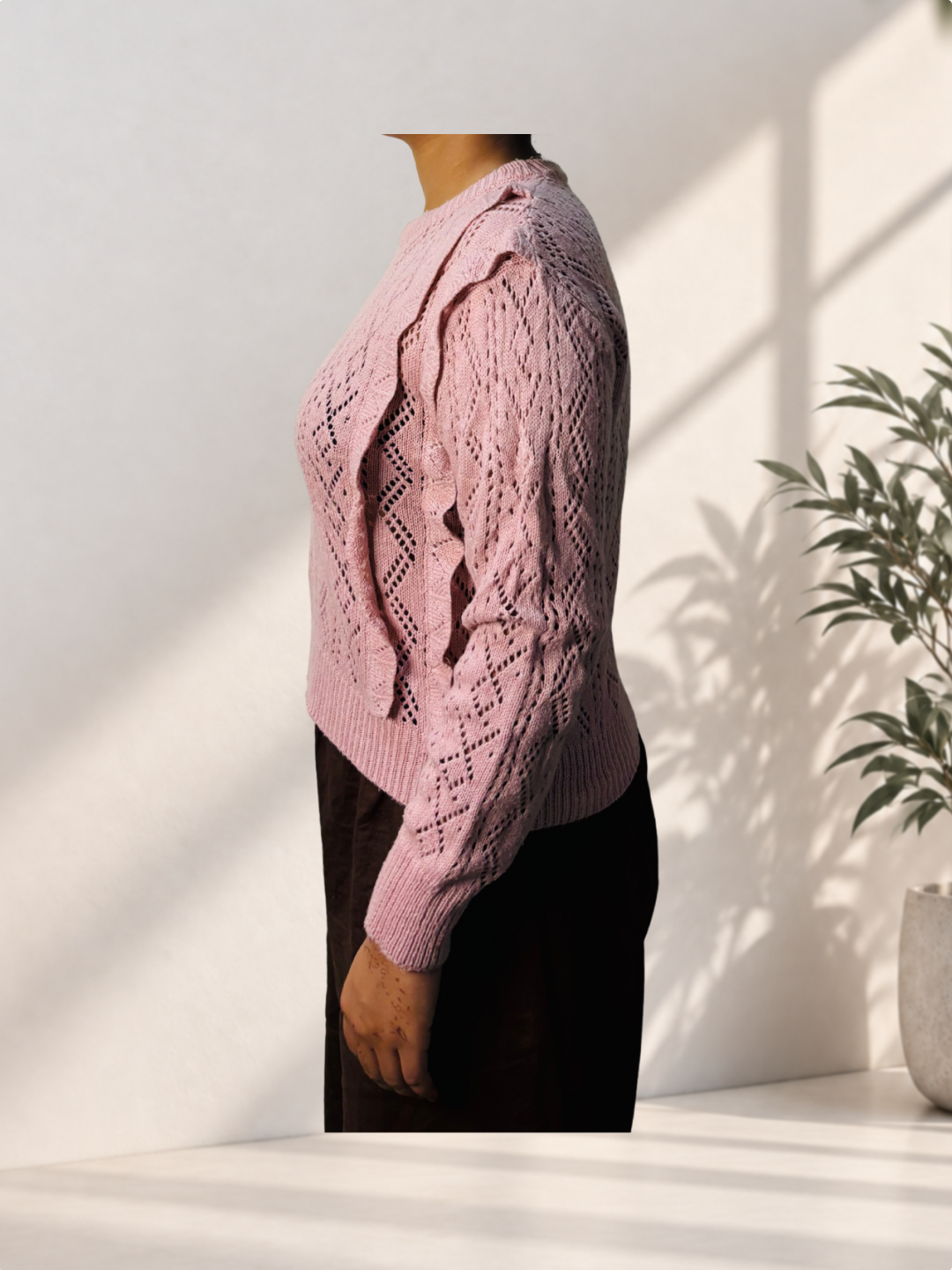 Pink Knit Top - Image 3