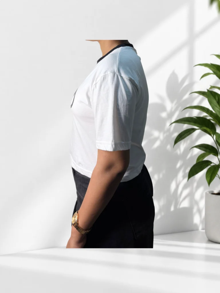 White Printed T-Shirt